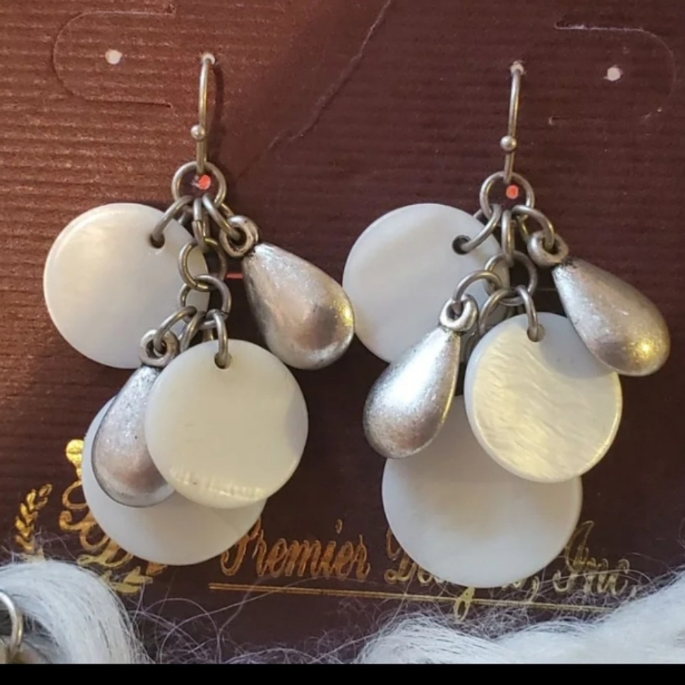 Premier Design "White Linen" SET Genuine Mother of - Picture 5 of 7